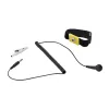 StarTech.com Antistatisches Armband mit Erdungskabel, ESD-sicheres Band mit 1,5 m abnehmbarem Kabel, verhindert elektrostatische Entladung, verstellbare Passform, TAA