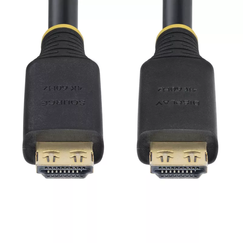 StarTech.com HDMI2-CABLE-GRIP-15M HDMI-Kabel HDMI Typ A (Standard) Schwarz