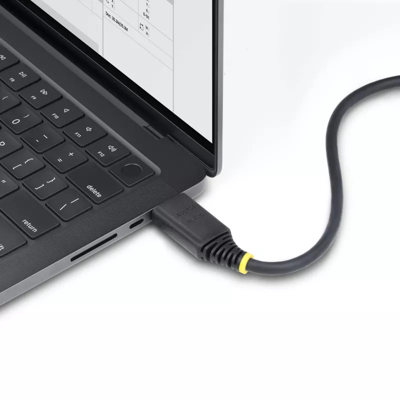 StarTech.com HDMI2-CABLE-GRIP-15M HDMI-Kabel HDMI Typ A (Standard) Schwarz