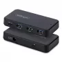 StarTech.com 4-Port USB-C und USB-A Hub, 5Gbps, selbstversorgt, 2-in-1 USB-C und USB-A Hostkabel, 1x USB-C und 3x USB-A (1x BC 1.2), 36W Netzteil inklusive