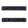 StarTech.com 4-Port USB-C und USB-A Hub, 5Gbps, selbstversorgt, 2-in-1 USB-C und USB-A Hostkabel, 1x USB-C und 3x USB-A (1x BC 1.2), 36W Netzteil inklusive