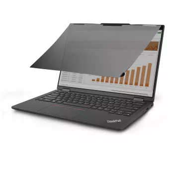 StarTech.com Lenovo X13 Yoga Gen 4 Bright Privacy-Blickschutzfilter mit Touch, Flip-Over, 75 % Lichtdurchlässigkeit, blendfreier Blickschutzfilter, ±30° Sichtwinkel