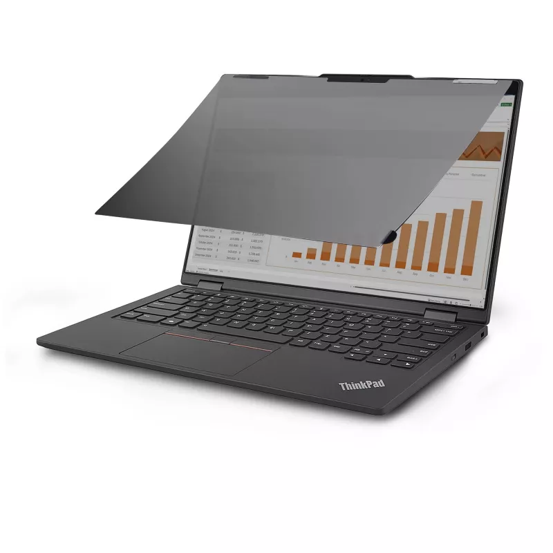StarTech.com Lenovo X13 Yoga Gen 4 Bright Privacy-Blickschutzfilter mit Touch, Flip-Over, 75 % Lichtdurchlässigkeit, blendfreier Blickschutzfilter, ±30° Sichtwinkel