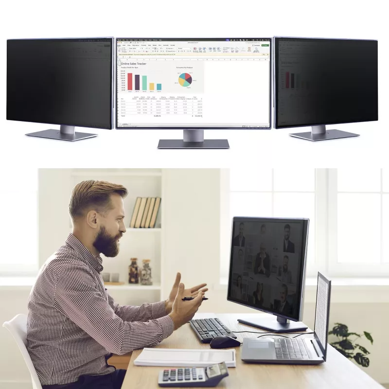 StarTech.com 3269A-PRIVACY-SCREEN Blickschutzfilter 81,3 cm (32 Zoll) Monitor Rahmenloser Blickschutzfilter