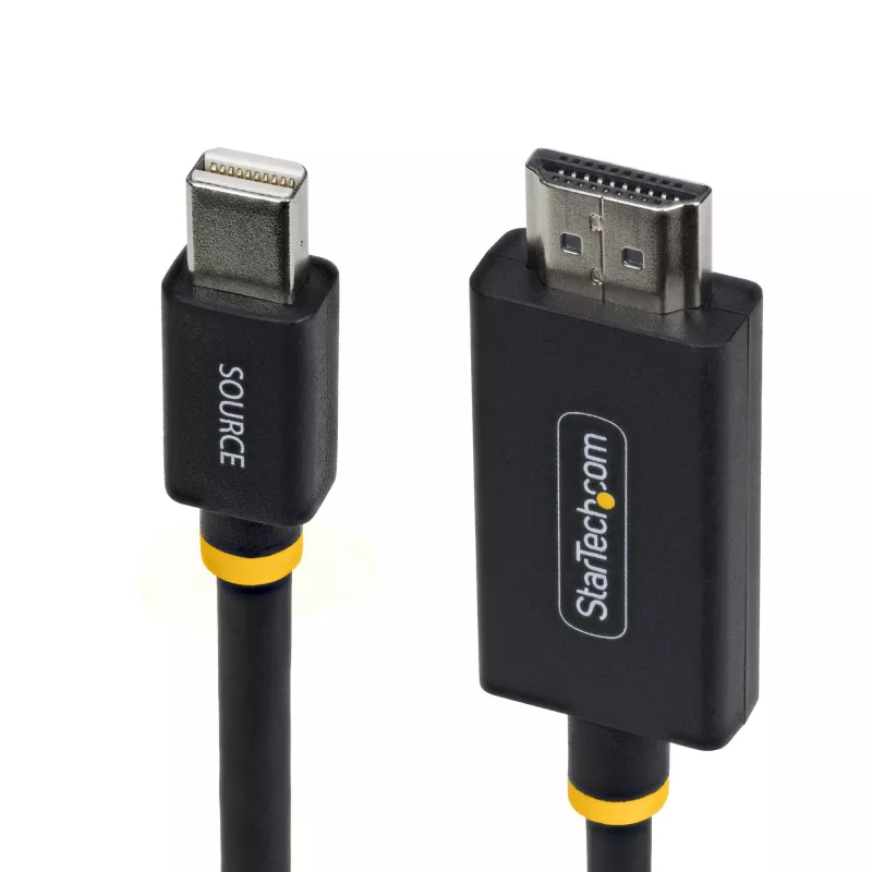 StarTech.com 2M-MDP-HDMI2-4K60 Videokabel-Adapter Mini DisplayPort HDMI Typ A (Standard) Schwarz
