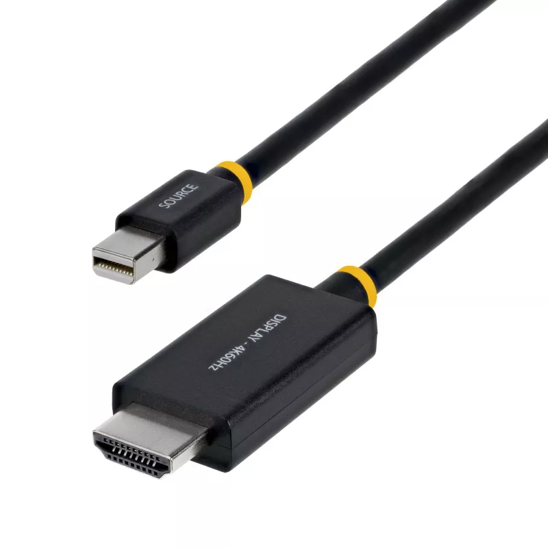 StarTech.com 2M-MDP-HDMI2-4K60 Videokabel-Adapter Mini DisplayPort HDMI Typ A (Standard) Schwarz