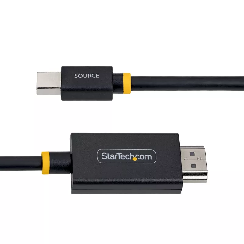 StarTech.com 2M-MDP-HDMI2-4K60 Videokabel-Adapter Mini DisplayPort HDMI Typ A (Standard) Schwarz