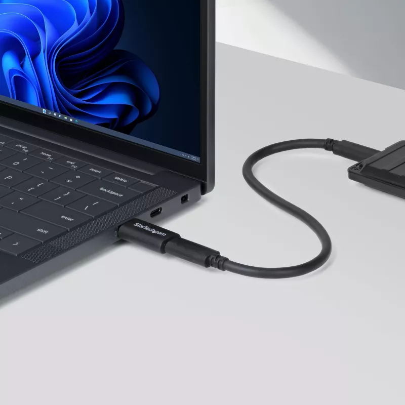 StarTech.com USB-A-auf-USB-C-Adapter, USB-A-Stecker auf USB-C-Buchse Konverter, USB 10Gbps, 5V 900mA, USB-zu-USB-C-Adapter für USB-A-Ladegeräte/Hubs
