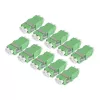StarTech.com LC-auf-LC-Kupplung 10er-Pack, OS2 Singlemode SC-Footprint LC-LWL-Kupplung ohne Flansch, LC/APC Duplex-Adapter