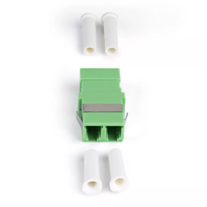 StarTech.com LC-auf-LC-Kupplung 10er-Pack, OS2 Singlemode SC-Footprint LC-LWL-Kupplung ohne Flansch, LC/APC Duplex-Adapter