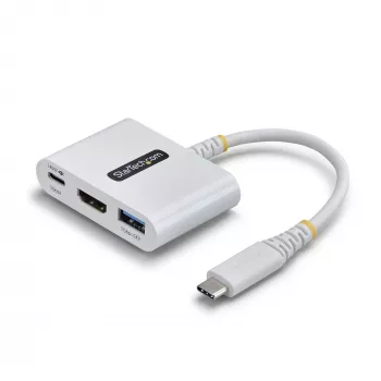 StarTech.com USB-C auf HDMI Multiport-Adapter mit 140W PD-Ladung, 4K 60Hz HDMI, USB 5Gbit/s Hub, Mini-Dock für MacBook / Dell / Thinkpad / HP / iPad / Tablets