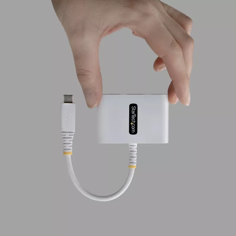 StarTech.com USB-C auf HDMI Multiport-Adapter mit 140W PD-Ladung, 4K 60Hz HDMI, USB 5Gbit/s Hub, Mini-Dock für MacBook / Dell / Thinkpad / HP / iPad / Tablets