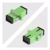 StarTech.com SC-auf-SC-Koppler 10er-Pack, OS2 Singlemode SC Glasfaserkoppler mit Flansch, SC/APC Simplex-Adapter