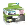 DYMO Original LabelWriter Durable Labels | 57 mm x 32 mm | Weiß Poly | 800 selbstklebende Etiketten | Hochleistung | Für LabelWriter-Etikettendrucker