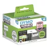 DYMO Original LabelWriter Durable Labels | 57 mm x 32 mm | Weiß Poly | 800 selbstklebende Etiketten | Hochleistung | Für LabelWriter-Etikettendrucker