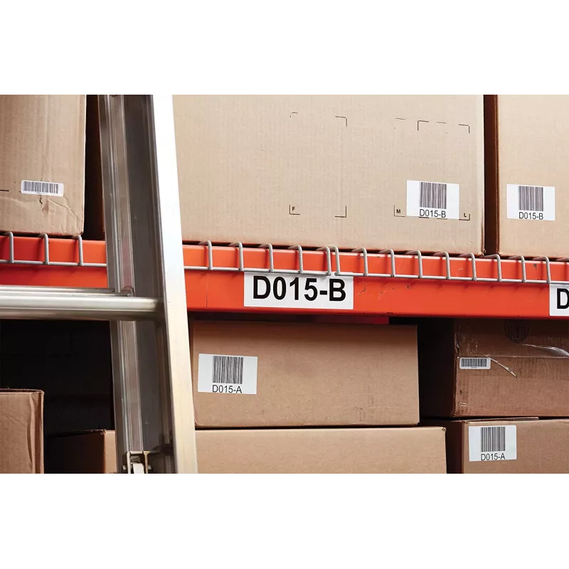 DYMO LW Durable Labels - 19 x 64 mm - 1933085, Weiß, selbstklebendes Druckeretikett, Polypropylen (PP), Dauerhaft, Rechteckig, -18 - 50 °C