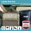 DYMO LW Durable Labels - 19 x 64 mm - 1933085, Weiß, selbstklebendes Druckeretikett, Polypropylen (PP), Dauerhaft, Rechteckig, -18 - 50 °C