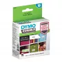 DYMO Original LabelWriter Durable Labels | 25 mm x 54 mm | Weißes Poly | 160 selbstklebende Etiketten | Hochleistungsfähig | Für LabelWriter Etikettendrucker