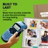 DYMO LetraTag LT-100H Handheld-Etikettendrucker | ABC-Tastatur-Etikettendrucker mit benutzerfreundlichem 13-Zeichen-LCD-Bildschirm | für Zuhause oder Büro | Blau