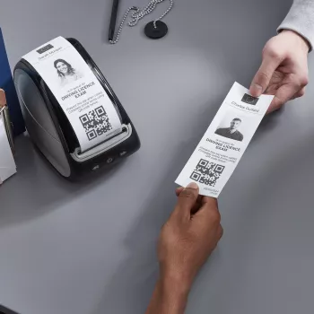 DYMO Authentic LabelWriter Endlosetiketten | 57 mm x 91 m (2 1/4 Zoll x 300 ft) | Etiketten für LabelWriter Etikettendrucker | 1 Rolle