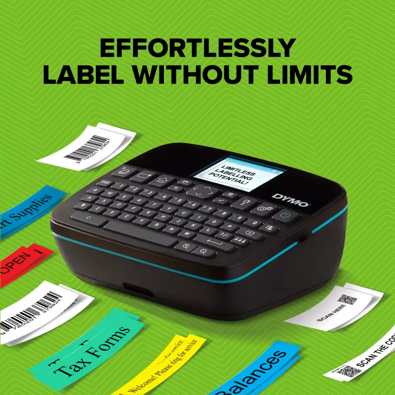 DYMO LabelManager Executive 640 CB Tragbarer Etikettendrucker | Kompaktes Etikettiergerät mit QWERTY-Tastatur | Bluetooth- & USB-Konnektivität | Kompatibel mit D1 Standard- & robusten Etiketten
