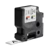 DYMO Rhino Industrial Wärmeschrumpf-Kabeletiketten-Schläuche | 19 mm x 1,5 m | Schwarzer Druck auf Weiß | Selbstklebend | für Rhino-Etikettendrucker