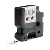 DYMO Rhino Industrial Vinyl-Etiketten | 19 mm x 5,5 m | Schwarzer Druck auf Weiß | Selbstklebend | für Rhino & LabelManager Etikettendrucker