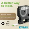 Label Tape DYMO IND Permanent Polyester 18482