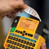 DYMO Rhino Industrie-Flexible-Nylon-Etiketten | 19 mm x 3,5 m | Schwarzer Druck auf Weiß | Selbstklebend | für Rhino & LabelManager Etikettendrucker
