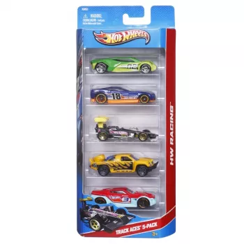 Hot Wheels 5er-Pack Sortiment, Fahrzeugset, 3 Jahr(e), Verschiedene Farben