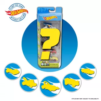 Hot Wheels 5er-Pack Sortiment, Fahrzeugset, 3 Jahr(e), Verschiedene Farben