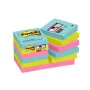 3M 622-12SS-MIA Haftnotizen Quadratisch Blau, Pink, Gelb Selbstklebend