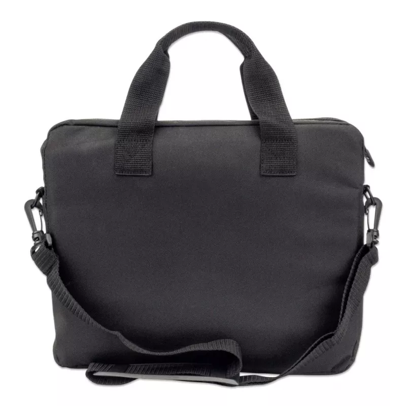 Manhattan London Laptoptasche 12,5 Zoll, Toplader, Schwarz, GÜNSTIG, Zubehörfach, Schultergurt (abnehmbar), Notebook-Hülle, Drei Jahre Garantie
