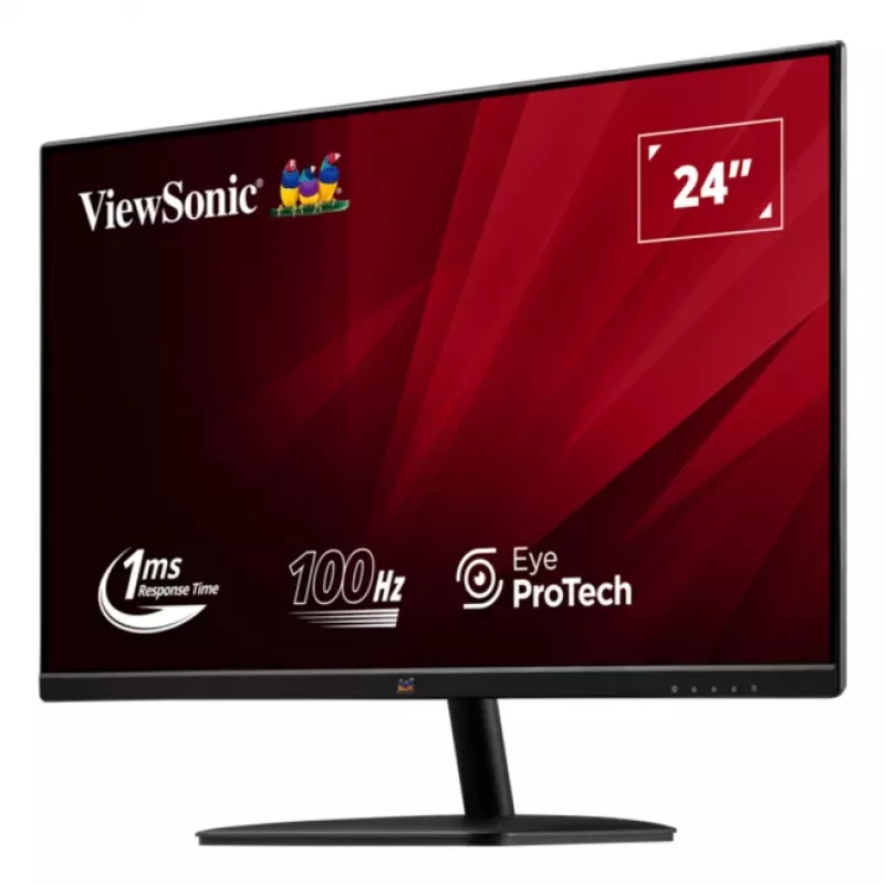 Viewsonic VA2432-H-2 Computer-Monitor 61 cm (24 Zoll) 1920 x 1080 Pixel Full HD LED Schwarz