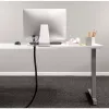 Fellowes CableZip - Schwarz, Kabelhülle, Schreibtisch, Schwarz