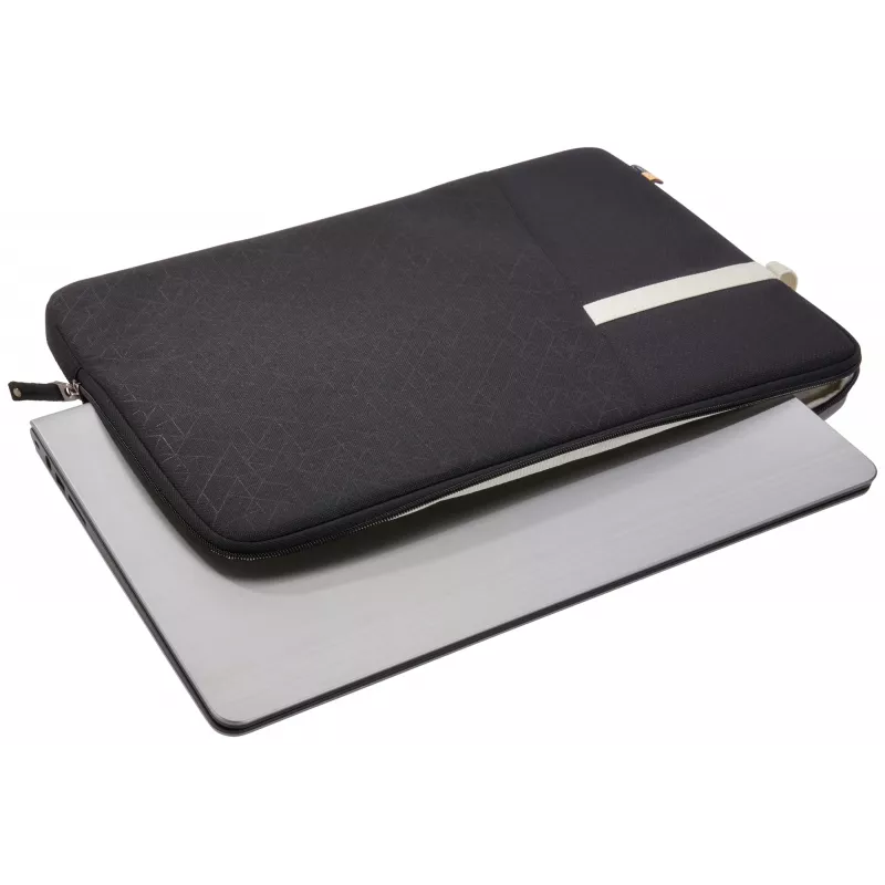 Case Logic Ibira IBRS-215 Schwarz 39,6 cm (15,6 Zoll) Sleeve-Tasche Grau