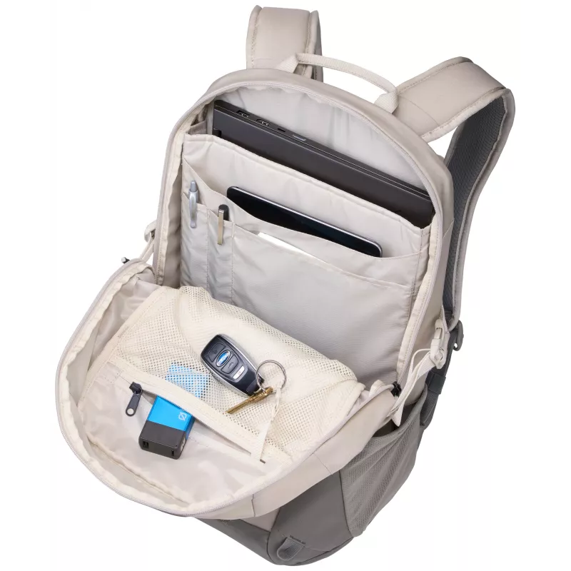 Thule EnRoute TEBP4116 - Pelican/Vetiver Rucksack Casual-Rucksack Grau, Weiß Nylon