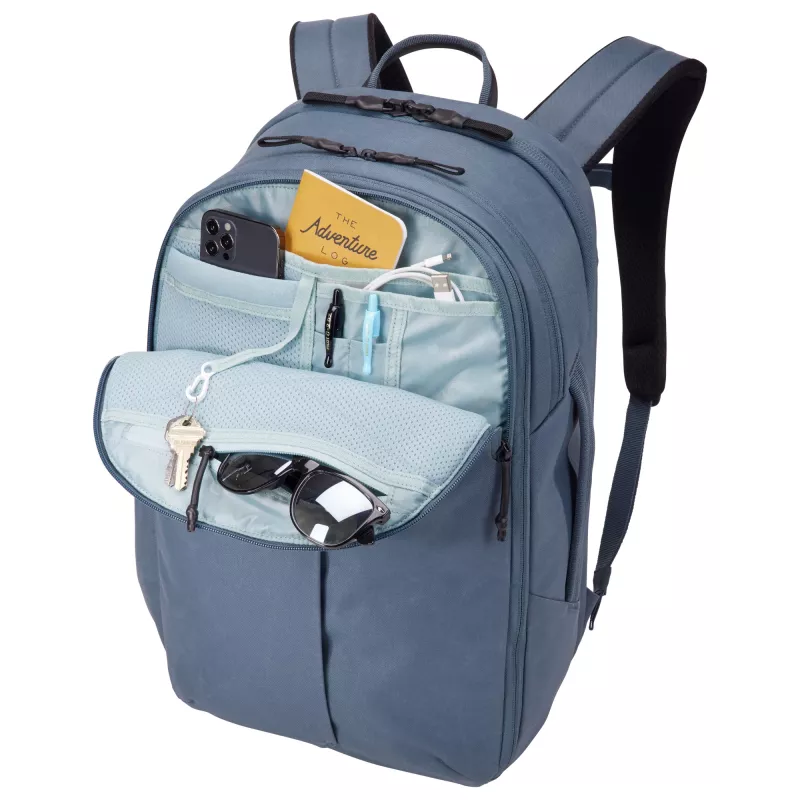 Thule Aion TATB128 Dark Slate Rucksack Reiserucksack Grau Recyceltes Polyester