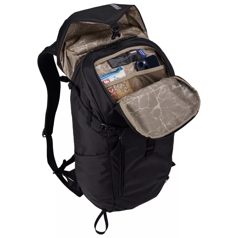 Thule Alltrail TADP225 Schwarz Rucksack Reiserucksack Polyester