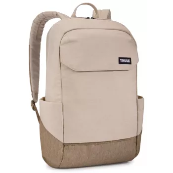 Thule Lithos TLBP216 Pelican Rucksack Freizeitrucksack Creme, Braun Polyester