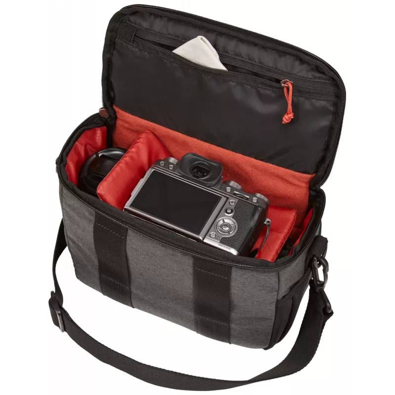 Case Logic Era CECS-103 Obsidian Toploader-Tasche Grau