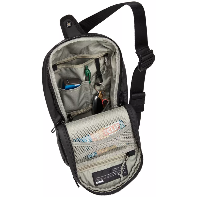 Thule Tact TACTSL08 Polyester Schwarz Herren Umhängetasche