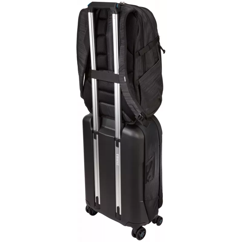 Notebook-Rucksack Thule Construct 28L — schwarz, 28 L Fassungsvermögen, gepolstertes Laptopfach
