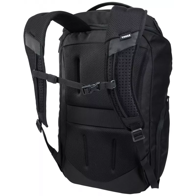 Thule Accent TACBP2216 Rucksack Reiserucksack Schwarz Recyceltes Polyester
