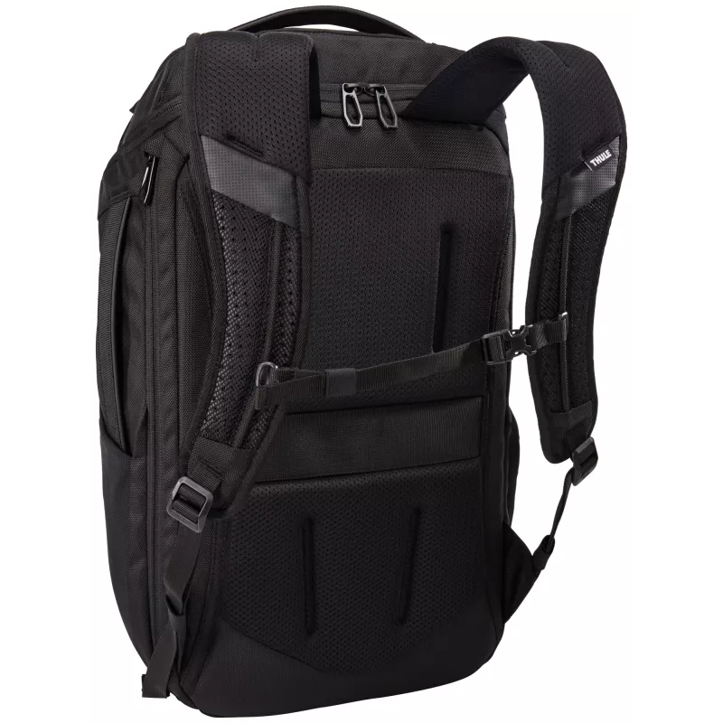 Thule Accent TACBP2216 Rucksack Reiserucksack Schwarz Recyceltes Polyester