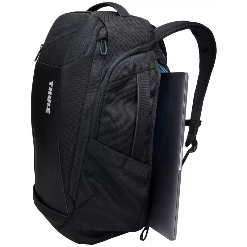 Thule Accent TACBP2216 Rucksack Reiserucksack Schwarz Recyceltes Polyester