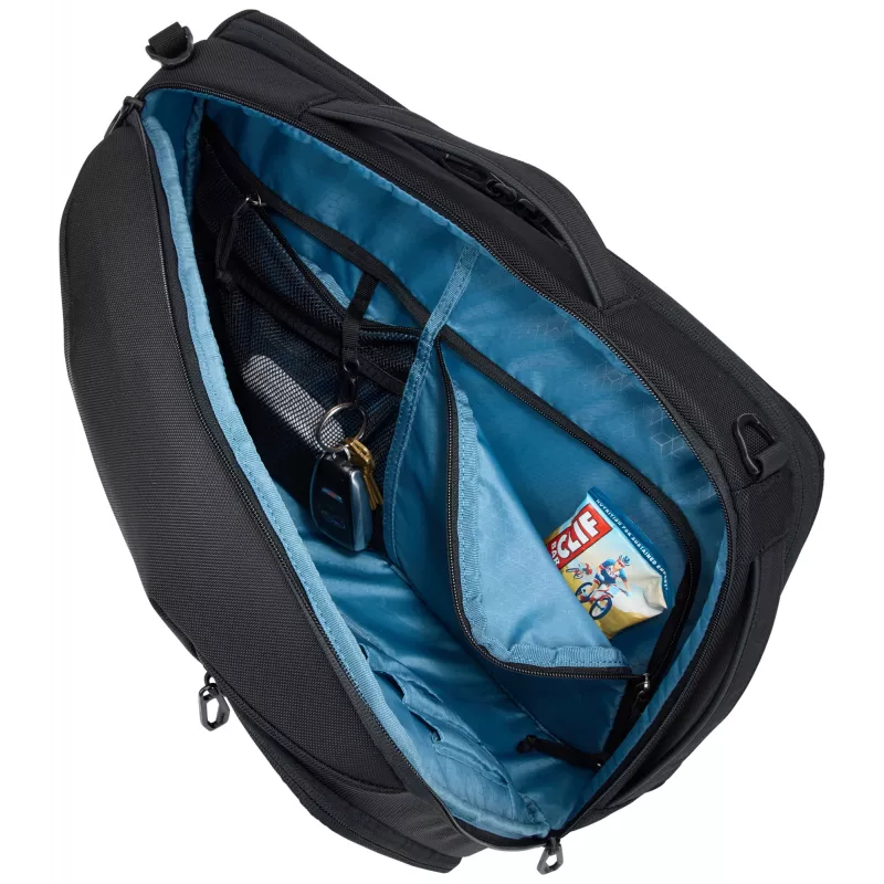 Thule Accent Convertible 17L Rucksack – Schwarz, 17 L Volumen, umwandelbare Trageoptionen