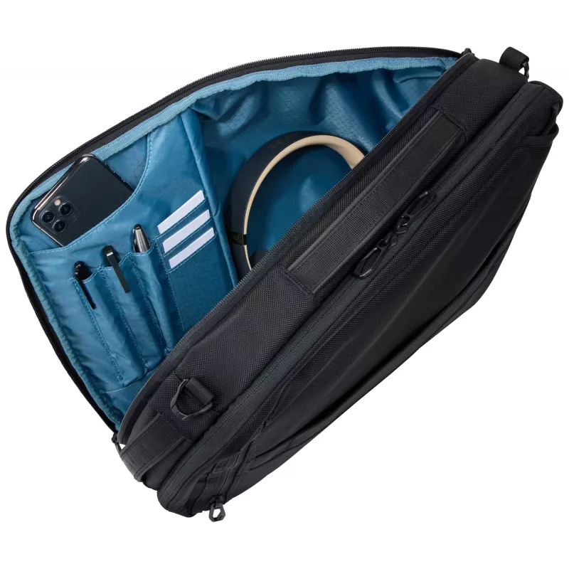 Thule Accent Convertible 17L Rucksack – Schwarz, 17 L Volumen, umwandelbare Trageoptionen