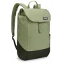 Thule Lithos TLBP213 - Leiser grüner Rucksack Freizeitrucksack Polyester