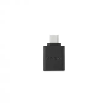 Kensington CA1010 USB-C auf USB-A M/F Adapter, USB-C, USB-A, Schwarz